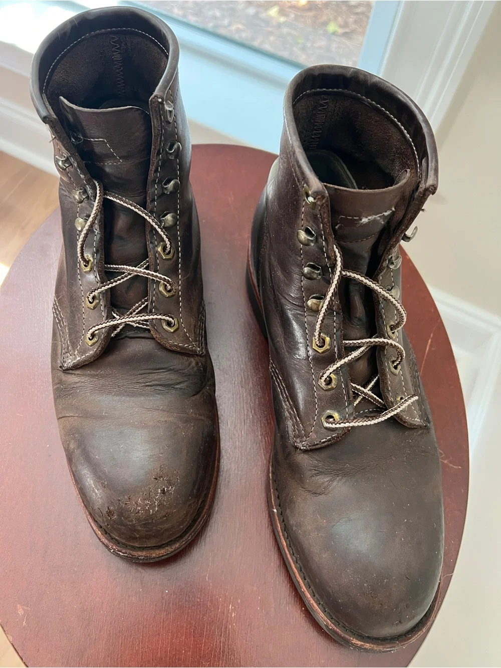 Made in USA Chippewa Classic Steel Toe Boots